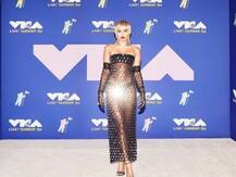 MTV VMA 2020: IN PICS! Miley Cyrus Walks The Socially Distanced Red Carpet In A Completely See-Through Dress
