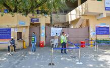 IN PICS: Armed With Masks & Sanitisers, Students Brave Covid-19 To Write JEE Main Exams 2020