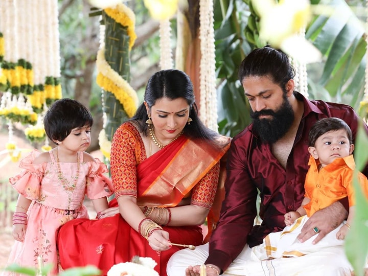 KGF Actor Yash,Wife Radhika Pandit Reveal Name Of Baby Boy Yatharv Yash In Instagram Video WATCH: 'KGF' Star Yash & Wife Reveal Name Of Their Baby Boy; Little Munchkin In This Video Will Make You Go Awww