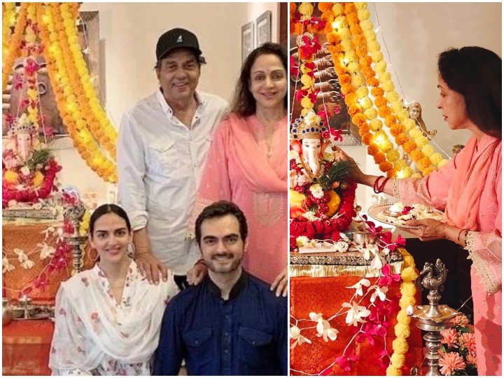 Ganpati Visarjan 2020 Hema Malini Dharmendra Family Bid Adieu To Bappa See Pics One of the legendary couples, dharmendra ji and hema malini ji have been giving some serious relationship goals ever since they had fallen in love and tied the knot. ganpati visarjan 2020 hema malini