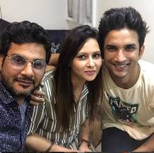 These PICS Of Sushant Singh Rajput Celebrating Raksha Bandhan On Set Of Dil Bechara With Director Mukesh Chhabra's Sister Go Viral!