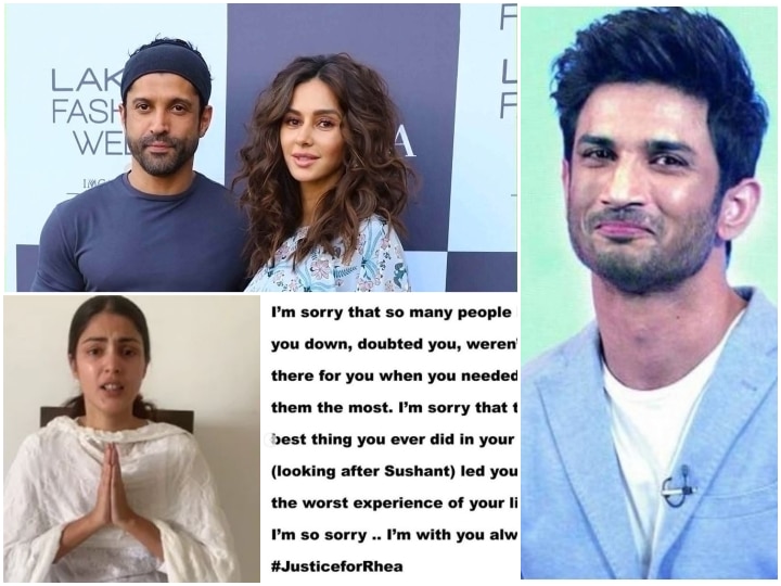 Farhan Akhtar’s Girlfriend Shibani Dandekar Supports Rhea Chakraborty In Sushant Singh Rajput’s Case; Gets Thumbs Up From Malaika Arora, Vishal Dadlani, Lauren Gottlieb & Other Bollywood Celebs! Farhan Akhtar’s Girlfriend Shibani Dandekar Supports Rhea Chakraborty In Sushant Singh Rajput’s Case; Gets Thumbs Up From Malaika Arora, Vishal Dadlani, Lauren Gottlieb & Other Bollywood Celebs!