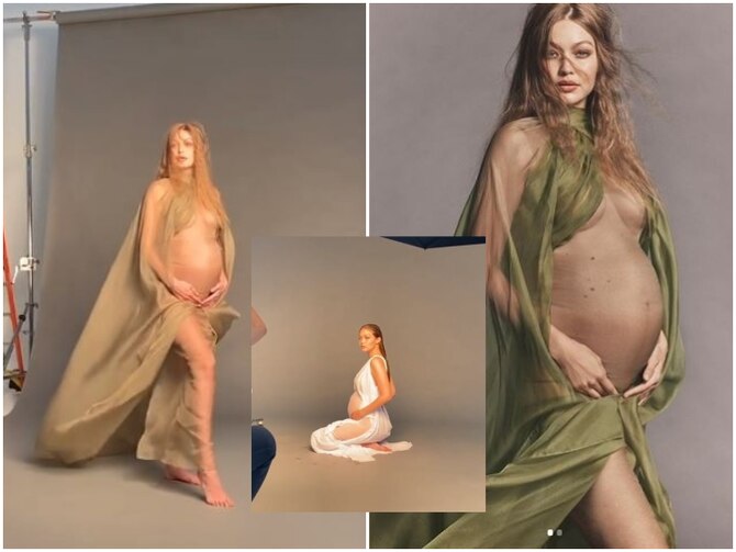 Gigi Hadid Shares Glowing Pregnancy Shoot