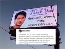 Sushant Singh Rajput's Billboard Removed In Hollywood, Sister Shweta Singh Kirti Blames 'Paid PR'