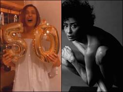 TV's Sassy Saas Achint Kaur Turns 50, Stuns In Her Photo Shoot; Celebrates Birthday With Nia Sharma & 'Jamai Raja' Co-Stars