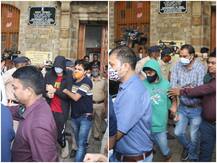 Sushant Singh Rajput’s House Help Dipesh Sawant With One Of The Drug Peddlers At NCB Office; Taken For The Medical Test