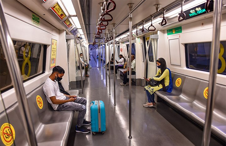 Delhi Metro Reopening stage-I of resumption will resume operations on Blue Line and Pink Line check details Commuters Alert! DMRC Resumes Metro Services On Blue & Pink Line From Today; Check Routes, Timings Here