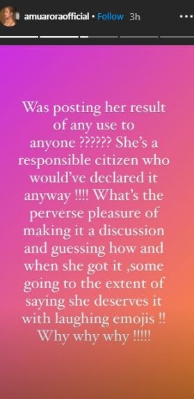 Malaika Arora's COVID-19 Report Leaked Online; Sister Amrita Arora Slams People For Sharing On Social Media!