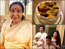 Happy Birthday Asha Bhosle: Veteran Singer Celebrates With Family, Says ‘I Have Stepped Into My 88th But I Still Feel 40!’