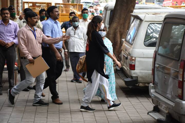 Rhea Chakraborty, who was arrested by the Narcotics Control Bureau (NCB) on Tuesday, spent a night at the agency locker.