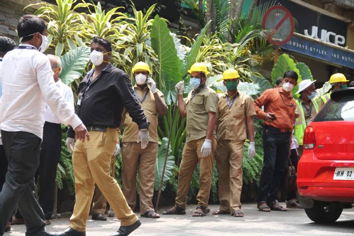 BMC team visited the bungalow on Tuesday morning around 10 and pasted the notice as nobody there was ready to receive it.