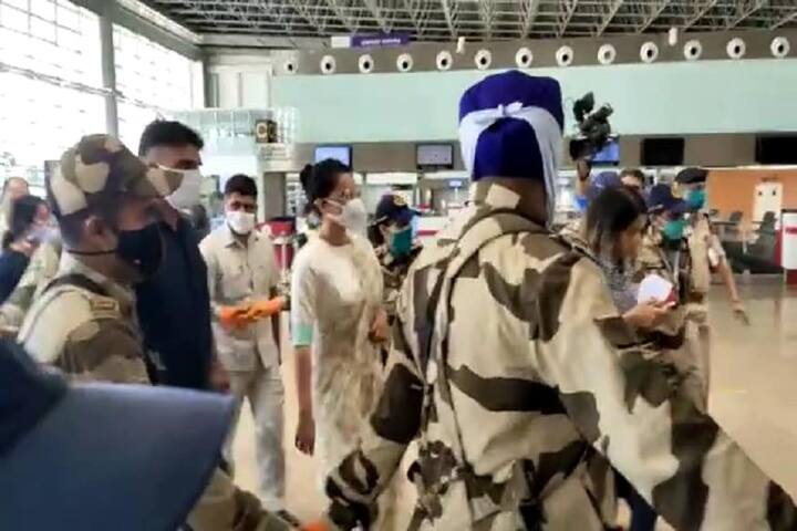 The Ministry of Home Affairs approved Y-plus security Ranaut after she received threats for comparing Mumbai with Pakistan occupied Kashmir.