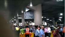 In PICS: Zero Regard For Social Distancing By Shiv Sena, Karni Sena And RPI Workers At Mumbai Airport As Kangana Ranaut Lands In City