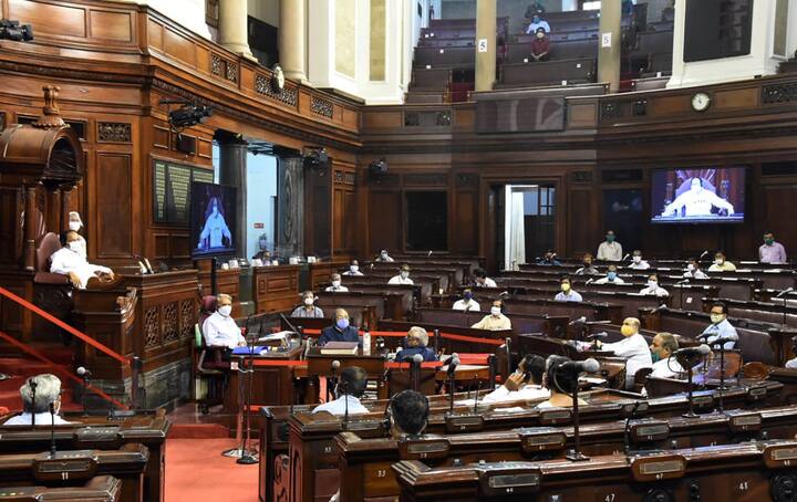 A mock session of the House was conducted, with him in the Chair, and the Chamber and the four galleries of the House occupied by the staff of the Secretariat as per the seating arrangements already earmarked keeping in view the social distancing norms.  Staff members were also made to sit in and participate from the Chamber of the Lok Sabha, which becomes a part of the House for the entire session. 