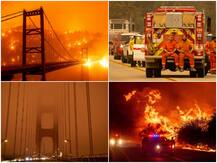 IN PICS: California Burning! Massive Wildfire Wreak Havoc Across US State; Gender Reveal Party May Have Caused Recent One