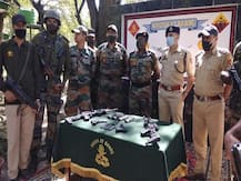 J&K: Army Recovers M16 Rifles, Pistols In Arms Haul Near LOC in Baramulla