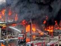 IN PICS: 'Catastrophic' Blaze Engulfs Beirut Port Barely A Month After Massive Explosion Shocked Lebanese Capital