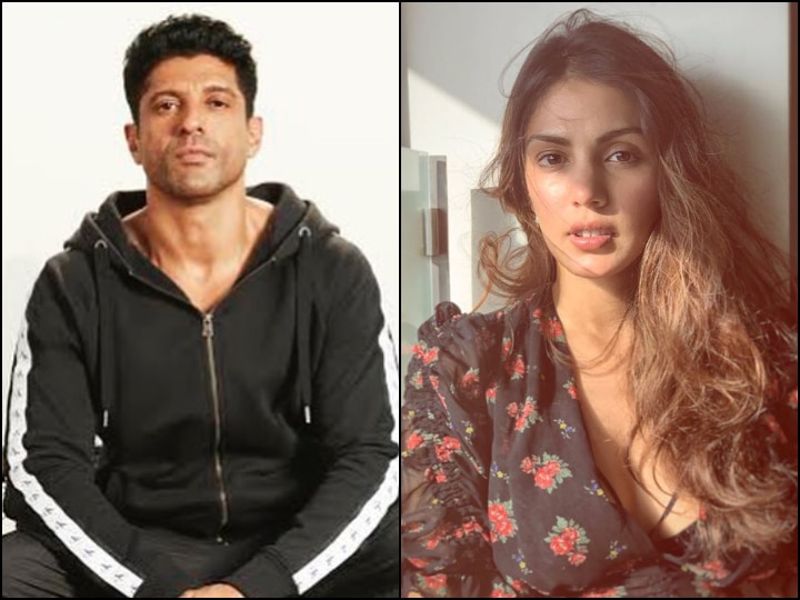 Farhan Akhtar Extends Support To Rhea Chakraborty Says Media Coverage That Surmise Her Character Serve No Purpose Farhan Akhtar Extends Support To Rhea Chakraborty; Says ‘Media Coverage That Surmises Her Character Serve No Purpose’