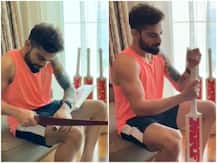 WATCH | Virat Kohli Repairs His Own Bat, Impressed Hardik Pandya Wants RCB Skipper's Help