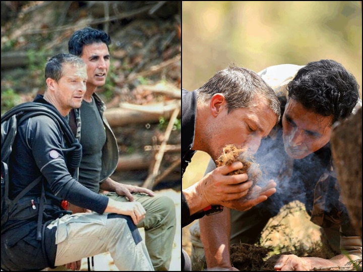 Akshay Kumar bear grylls into the wild episode highlights Released on discovery plus talks about son Aarav Kumar Into The Wild with Bear Grylls: Akshay Kumar REVEALS His FIRST Paycheck, 'Special Tip' He Got From Women & A Lot More