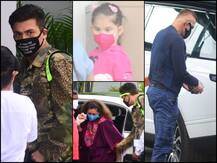 PICS: Karan Johar Spotted With Kids Yash-Roohi & Mother Hiroo Johar At Airport