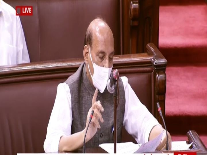 Rajnath Singh On India China Border Issue in Rajya Sabha, China trying to change status quo at Lac and arunachal Rajnath Singh In RS: 