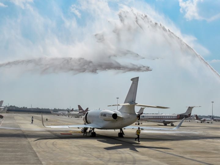 India's First Private Jet Terminal Inaugurated At Delhi Airport, To Start Operations From Sept 20 India's First Private Jet Terminal Inaugurated At Delhi Airport, To Start Operations From Sept 20
