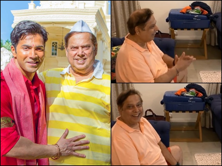 IPL 2020: Coolie No.1 Director Varun Dhawan Father David Dhawan Enjoys Opening Match Between Mumbai Indians Vs Chennai Super Kings Video IPL 2020: David Dhawan Enjoys Opening Match Between MI & CSK, Varun Dhawan Calls It 'Absolute Joy' (VIDEO)