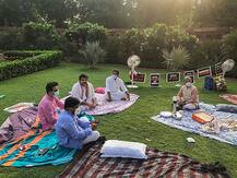 IN PICS | Tea, Snacks & Protests! Suspended MPs Continue Their Dissent During Monsoon Session In Parliament Today