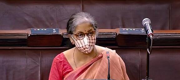 Union Minister Nirmala Sitharaman in the Rajya Sabha during the ongoing Monsoon Session of Parliament. According to a report by PTI, The Banking Regulation (Amendment) Bill, 2020, which will bring cooperative banks under the supervision of the RBI was passed by a voice vote in Rajya Sabha. 
