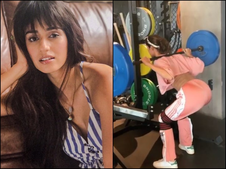 WATCH Disha Patani Hits The Gym As She Crosses 40 Mn Followers On Instagram Performs Squats With 60 Kgs On Shoulders WATCH: Fitness Goals! Disha Patani Performs Squats Like A Boss As She Crosses 40 Mn Followers On Instagram