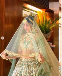 IN PICS: Janhvi Kapoor Looks Resplendent In Her Bridal Avatar For Designer Manish Malhotra’s New Collection