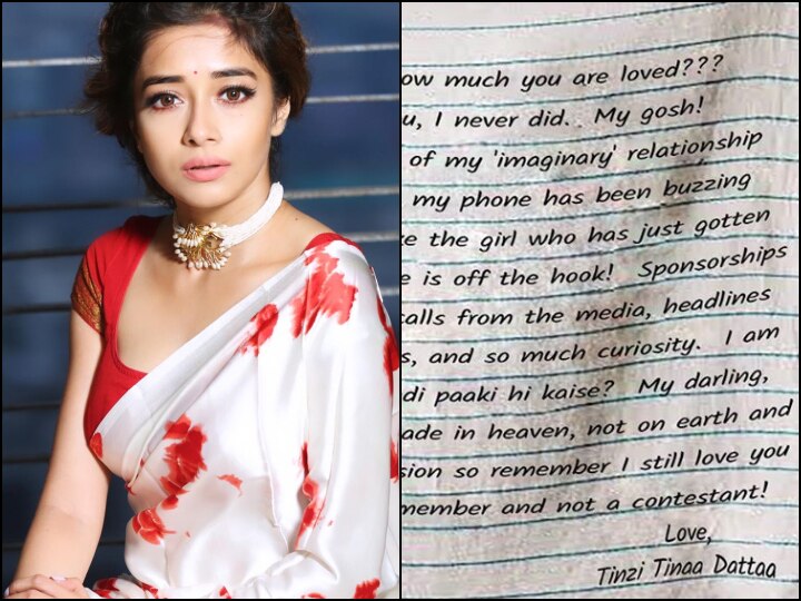 Bigg Boss 14 Update Uttaran Star Tina Datta Squashes Rumours Of Her Participation In The Show With A Love Letter ‘Bigg Boss 14’ Update: ‘Uttaran’ Star Tina Datta Squashes Rumours Of Her Participation In The Show With A ‘Love Letter’!