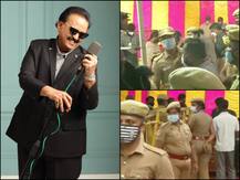 SP Balasubrahmanyam’s Funeral Begins At His Farm House With Full Police Honours; Around 500 Police Personnel Deployed