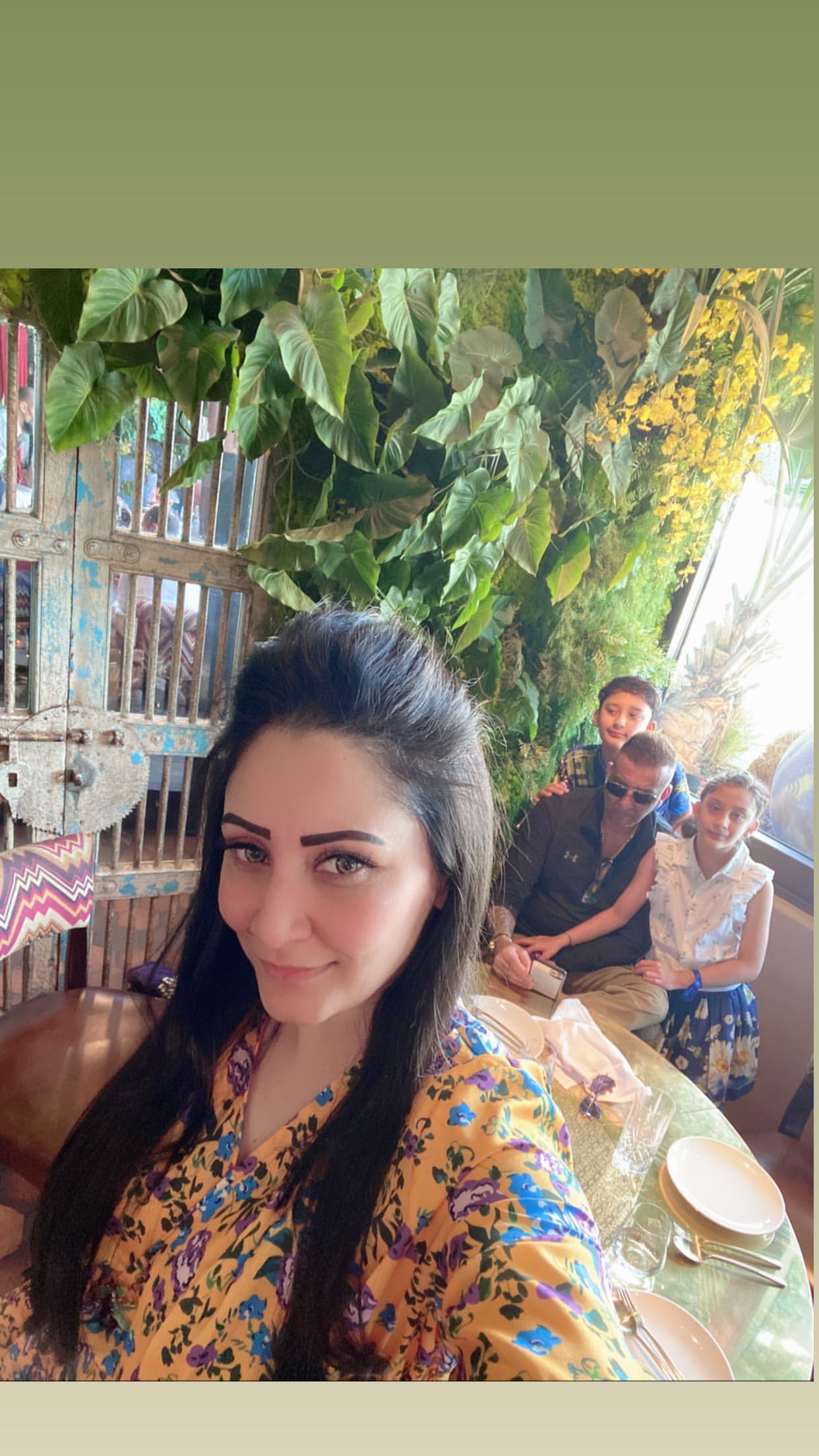 Sanjay Dutt Spends Quality Time With Kids In Dubai, Wifey Maanayata Shares ADORABLE Family PICS From Lunch Date