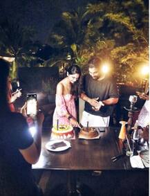 PHOTOS: Tollywood Star Allu Arjun Hosts Birthday Bash For Wife Sneha!