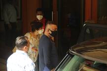 IN PICS: Sanjay Dutt Is Back From Dubai After Meeting His Kids To Resume His Cancer Treatment!