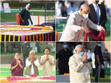 IN PICS: Amid Covid Crisis, Nation Celebrates Birth Anniversary Of Mahatma Gandhi & Lal Bahadur Shastri