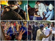 IN PICS: Priyanka Hugs Hathras Victim’s Kin | Is Congress Finally Regaining Ground In UP Politics?