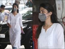 PICS: Rhea Chakraborty Arrives At Police Station A Day After Getting Bail From Bombay High Court In Drugs Case