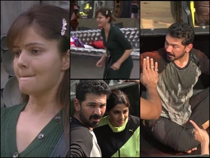 Bigg Boss 14: TV's Bahu Rubina Dilaik 'Revolts' Against Toofani Seniors, Breaks Down After Housemates Torture Hubby Abhinav Shukla During Task Bigg Boss 14: Rubina Dilaik Goes Against Toofani Seniors; Breaks Down After Housemates Torture Hubby Abhinav Shukla During Task