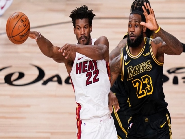 2020 NBA Finals Miami Heat Beat LA Lakers 111-108 In Game 5, Jimmy Butler Stars With 35 Points Miami Heat Keep 2020 NBA Finals Alive With Narrow 111-108 Win Over LA Lakers In Game 5 At Orlando