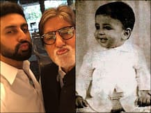 Abhishek Bachchan Shares Childhood Picture Of His ‘Hero’ Amitabh Bachchan On His Birthday