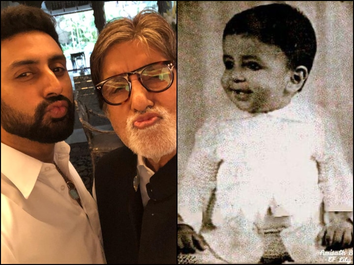 Abhishek Bachchan Shares Childhood Picture Of His Hero Amitabh Bachchan On His Birthday Abhishek Bachchan Shares Childhood Picture Of His ‘Hero’ Amitabh Bachchan On His Birthday