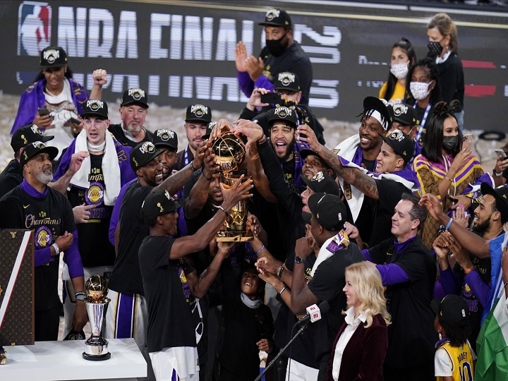 The @lakers are the 2020 NBA CHAMPIONS! #LakeShow