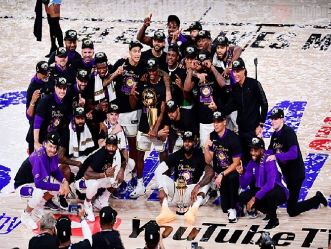 LeBron James, Lakers win NBA title