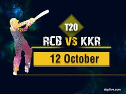 IPL 2020, RCB vs KKR 1st Inning Updates: AB De Villers Contribute Over 70, Help Team Bangalore Post 194/2 Against Purple Unit