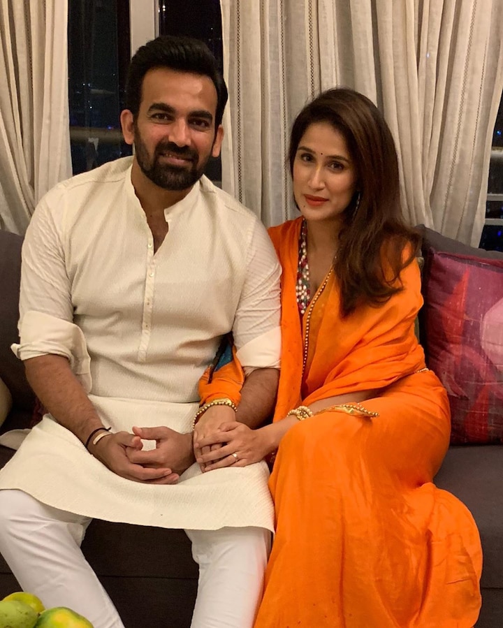 Sagarika Ghagte and Zaheer Khan are also set to welcome a little munchkin into their family. The 'Chak De India' actress got married to the former Indian cricketer on November 23, 2017. The couple is yet to announce the arrival of their first child.