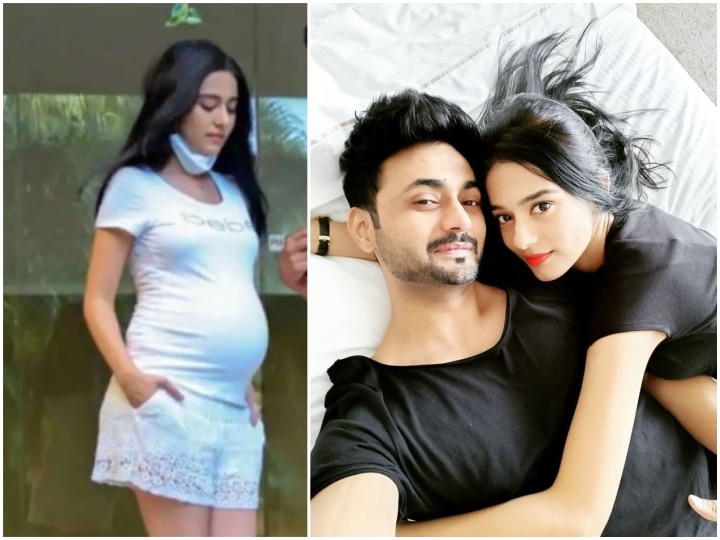 Amrita Rao looks ethereal in a saree as she flaunts her baby bump