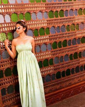 Television actress Jennifer Winget who was last seen in TV show ‘Beyhadh’ in the lead character of Maya is on a vacation. 